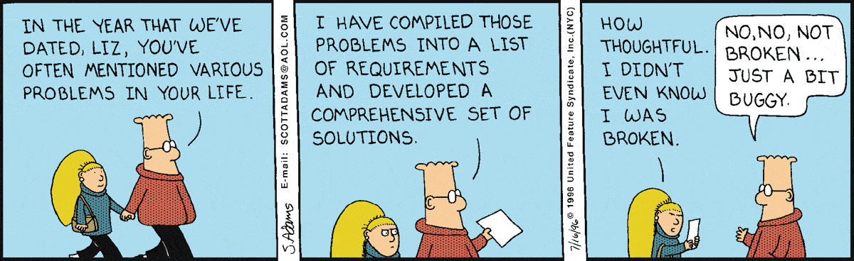 Dilbert Cartoon